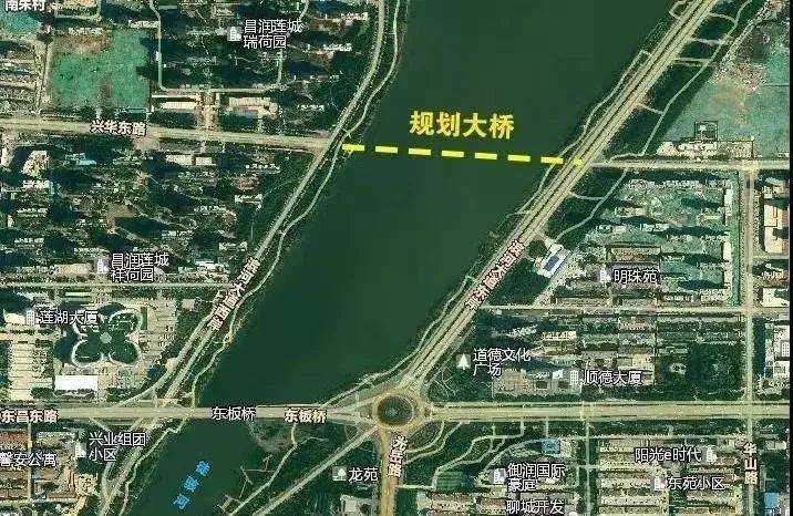 總投資約2.43億元！聊城興華路徒駭河橋進入初步設(shè)計階段